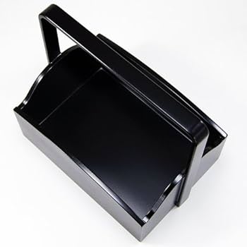 Amazon | 煙草盆 手付櫛形 黒色 莨盆 茶道具 | Minoru Park